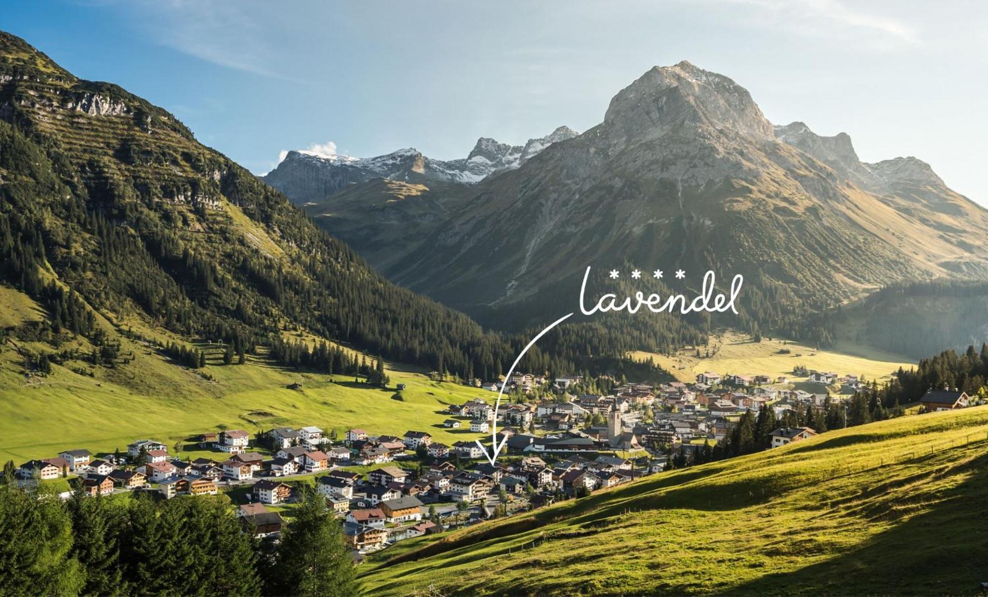 Hotel Garni Lavendel Lech am Arlberg Zewnętrze zdjęcie